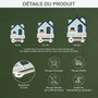 6799OFR3 ornement noel acrylique personnalise pour famille nouvelle maison nouveaux souvenirs 6799o3vwi