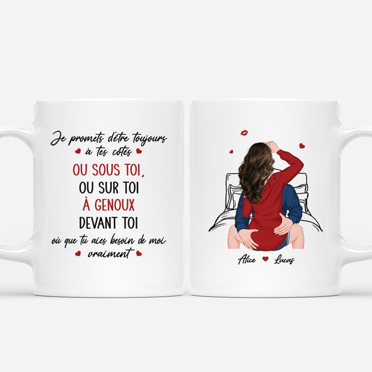 6802MFR1 mug personnalise couple je promets d_etre toujours a tes cotes 6802m8vzg
