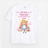 6916AFR1 t shirt personnalise enfant il etait une fois une belle princesse 6916akrtkv