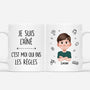 6922MFR1 mug personnalise rigolo pour frere et soeur je suis l_aine 6922mtvze