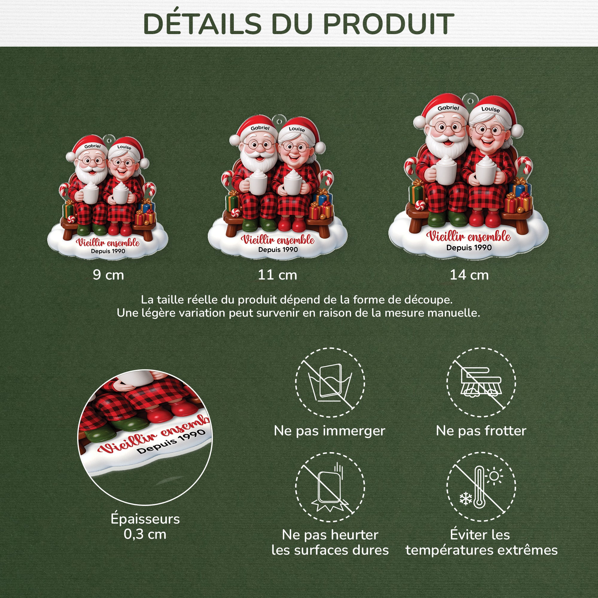 6926OFR3 effet dimpression 3d ornement acrylique personnalise pour couple pere et mere noel vieillir ensemble 6926o6vmg_70f44a08 f0ef 43ba 9456 efd3ae2ddac0