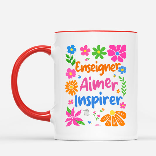 6928MFR2 mug personnalise professeur enseigner aimer inspirer 6928mtzct