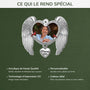 6942OFR4 ornement noel acrylique personnalise commemoratif avec photo de mamanpapa tu es en paix 6942o