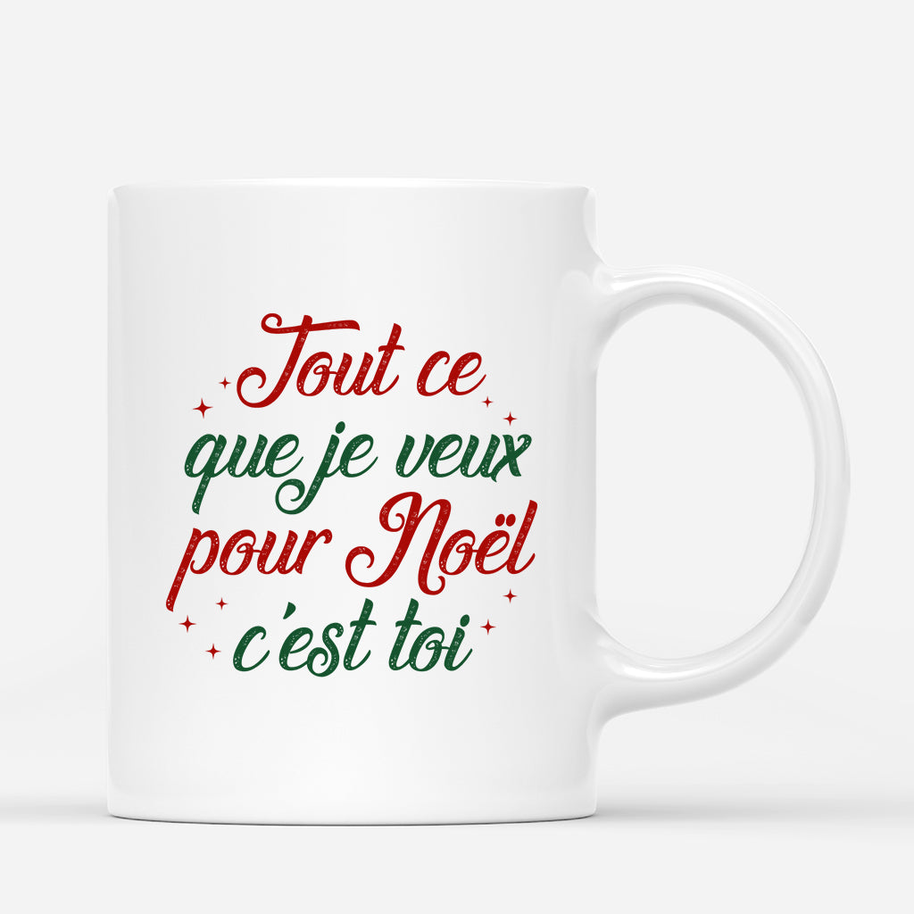 6945MFR3 mug personnalise couple de noel tout ce que je veux cest toi 6945mkp5g