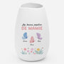 6947AFR1 vase personnalise ceramique mate bisous papillon de mamie maman 6947aotvta
