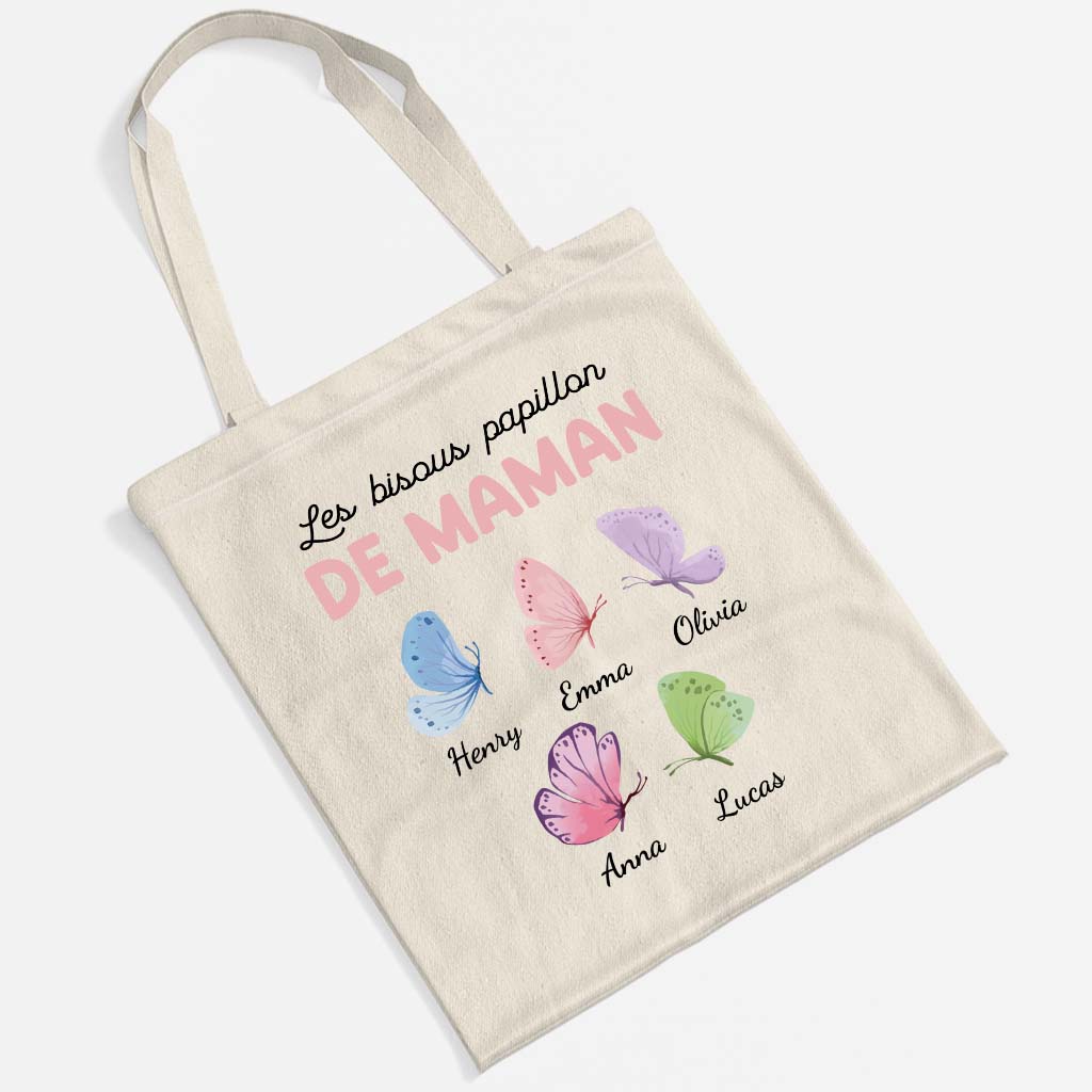 6947BFR1 tote bag personnalise bisous papillon de mamie maman 6947btvta_1