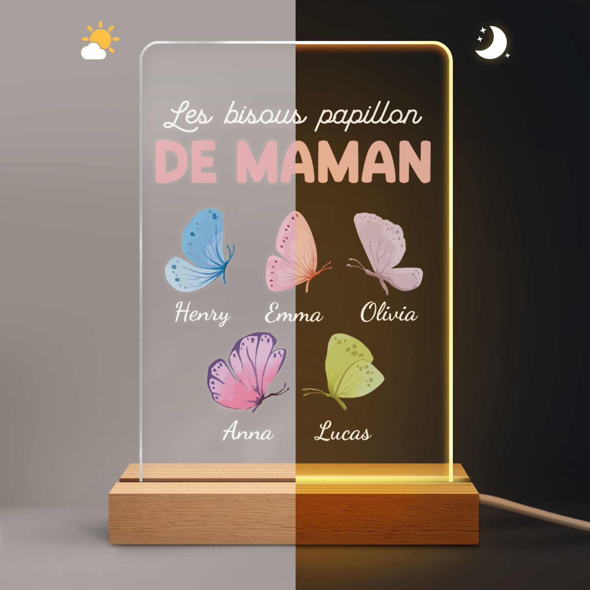 6947LFR1 veilleuse personnalisee bisous papillon de mamie maman 6947ltvta_2