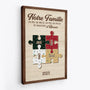 6952CFR2 toile personnalise famille avec prenom les pieces qui composent notre famille 6952ctpzi