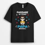 6956AFR1 t shirt personnalise futur papa gamer passage au niveau papa 6956aktmb