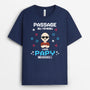 6956AFR2 t shirt personnalise futur papa gamer passage au niveau papa 6956aktmb
