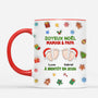 6957MFR2 effet dimpression 3d mug personnalise future maman et futur papa joyeux noel 6957mktmb