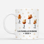 6959MFR1 mug de noel personnalise notre famille avec neige et biscuit 6959m8kci