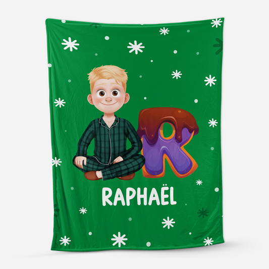 6992BFR1 plaid personnalise avec prenom pour femmehomme voici la noel 6992bkt5b