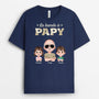 7004AFR2 t shirt personnalise pour papy et mamie la bande a mamie version noir 7004a8l5b