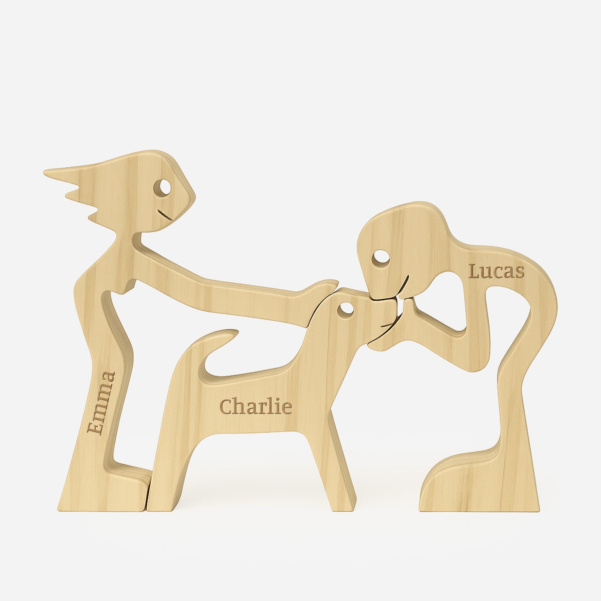 7007QFR4 puzzle en bois personnalise avec chienchatcheval mon animal de compagnie 7007q0t3i