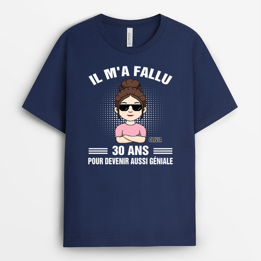 7013AFR2 t shirt personnalise anniversaire pour femmehomme il ma fallu 60 ans devenir genial 7013akr5b_df3b8fbc 65dc 4411 8108 420d1b08baf0