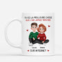 7025MFR1 mug personnalise couple la meilleure chose sur internet 7025mkq5g_3570a3f4 a4a5 4479 ba2f 1177b1143571