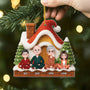 7029OFR2 ornement acrylique personnalise famille avec chienchat notre maison de noel 7029oty5i