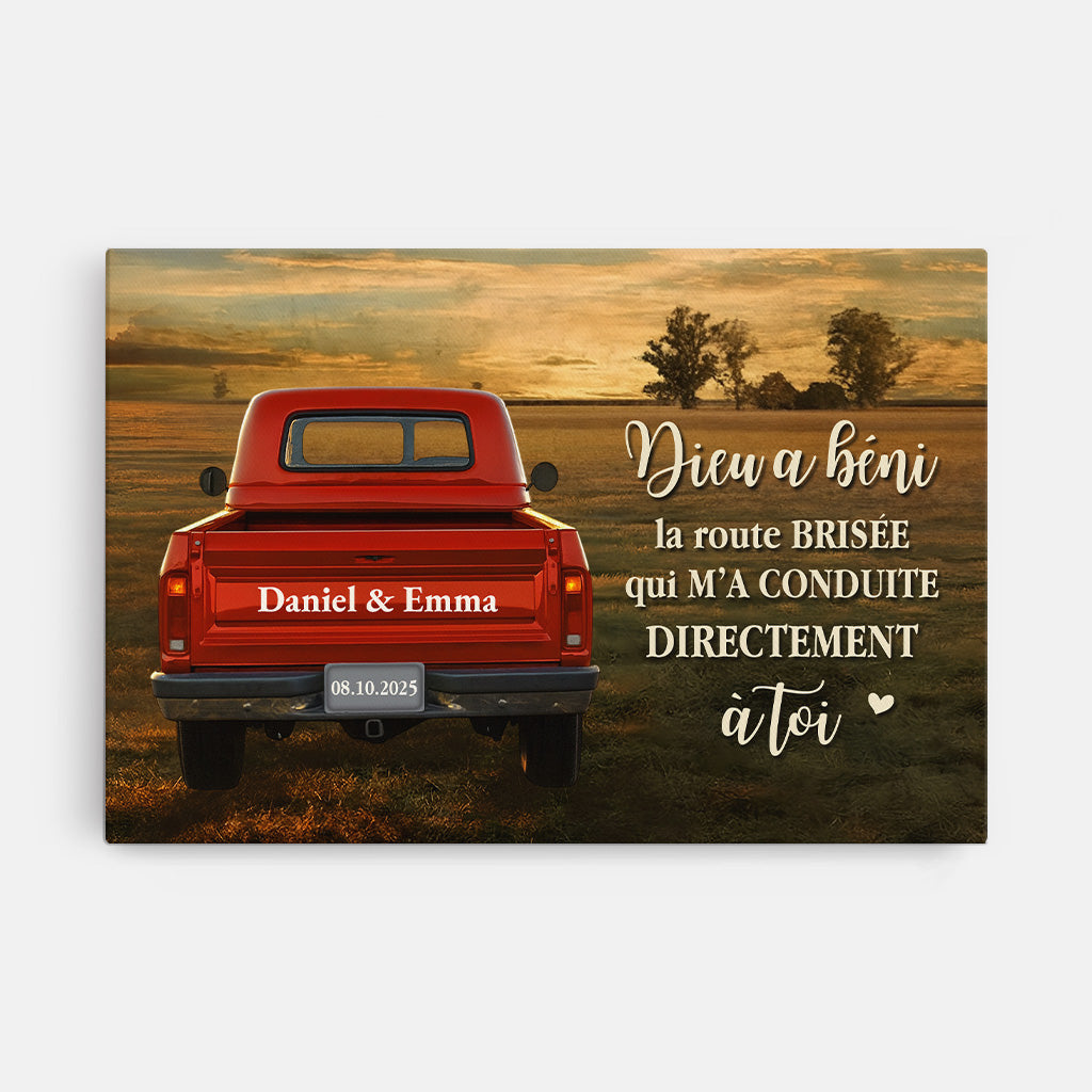 7036CFR1 toile personnalisee couple directement a toi 7036c8vag