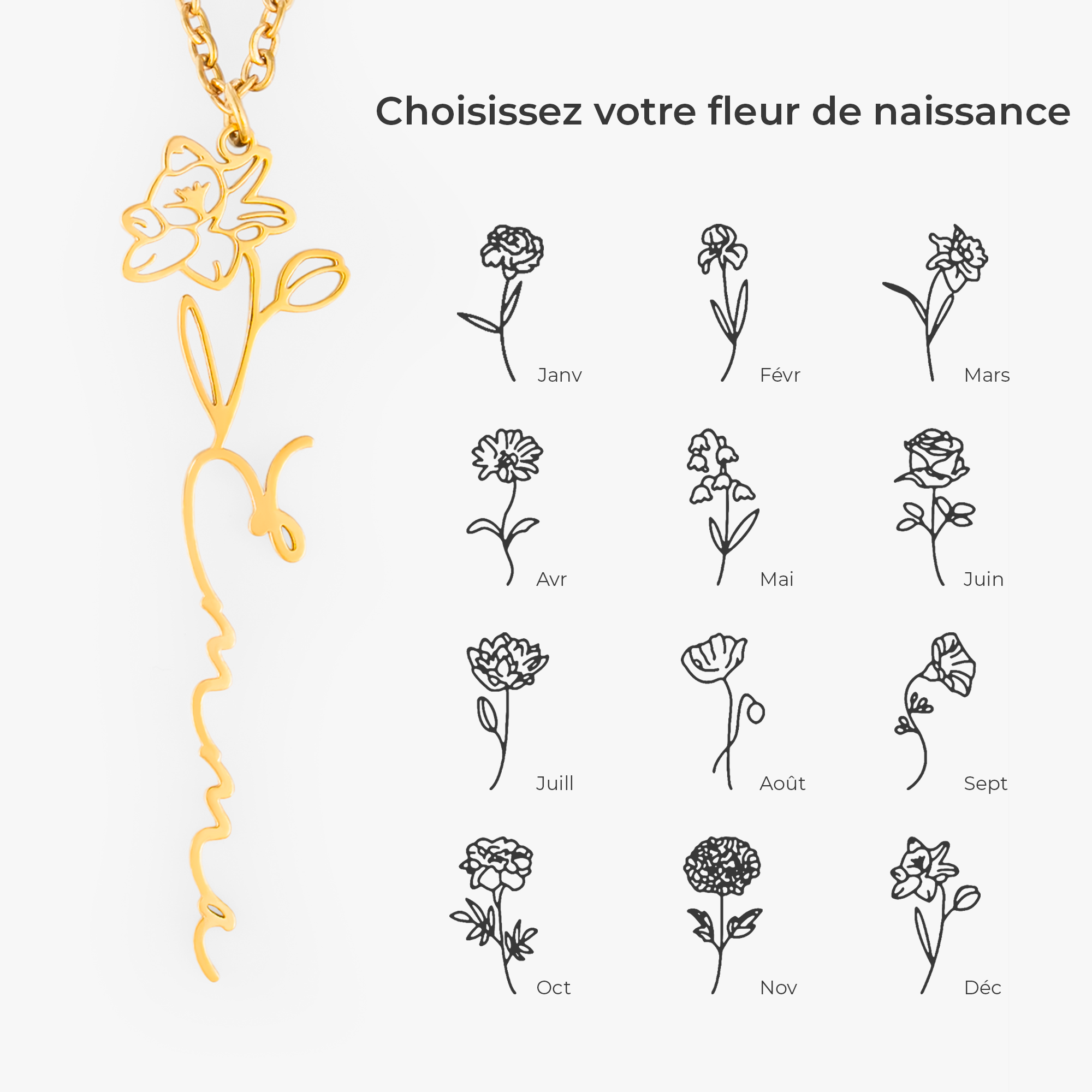 7040JFR1 collier personnalise fleur de naissance_ femmehomme fleur pour toi 7040j0l5a_4