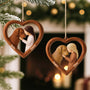 7046OFR2 ornement noel en bois a 1 couche personnalise mon petit coeur pour mon chien 7046o8v5c