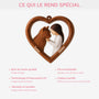 7046OFR4 ornement noel en bois a 1 couche personnalise mon petit coeur pour mon chat 7046o8t5d