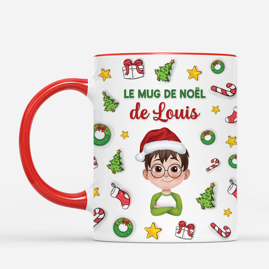 7061MFR2 effet dimpression 3d mug de noel personnalise enfant et femmehomme 7061mkqta