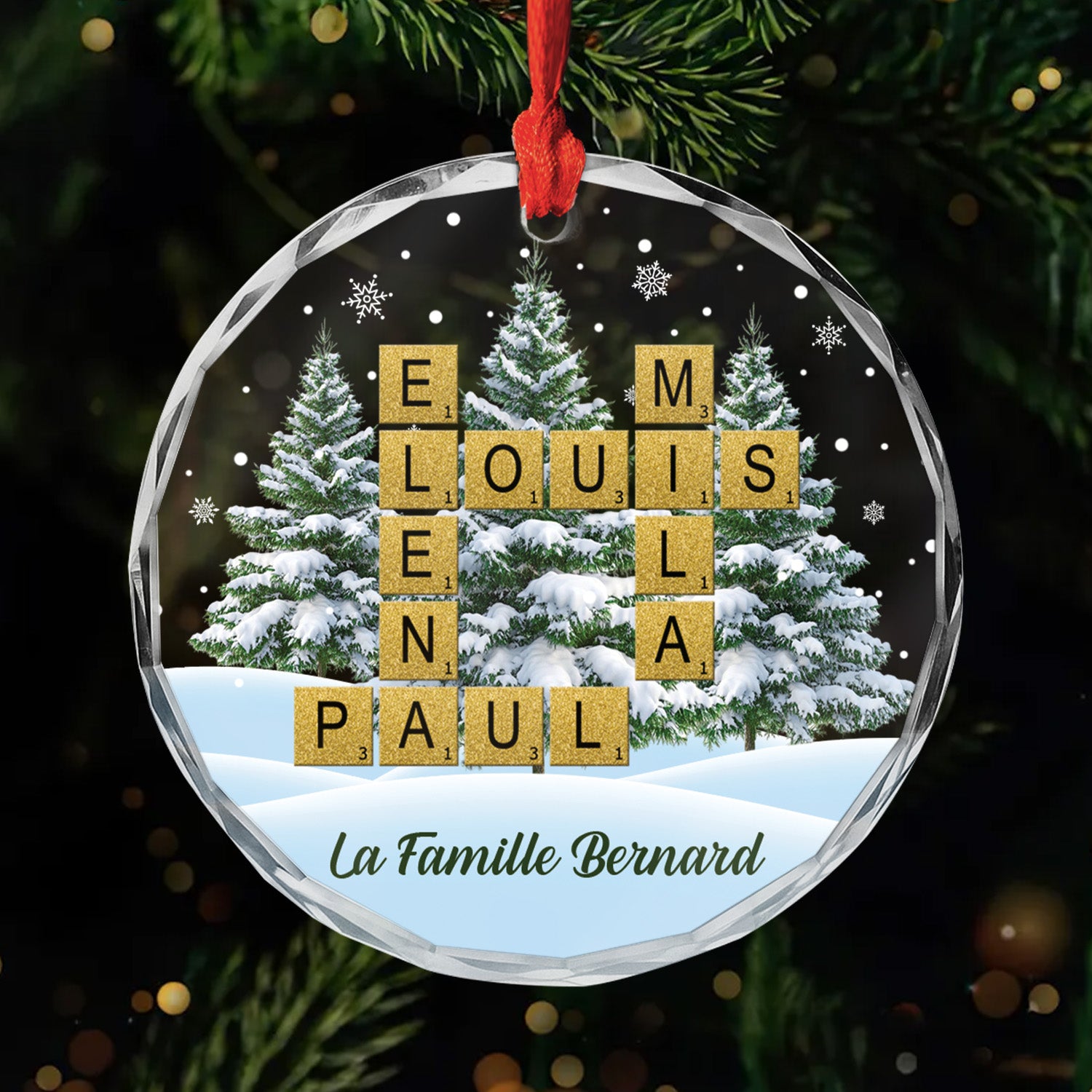 7093OFR1 ornement noel en verre personnalise nom de famille mots croises 7093okq5i