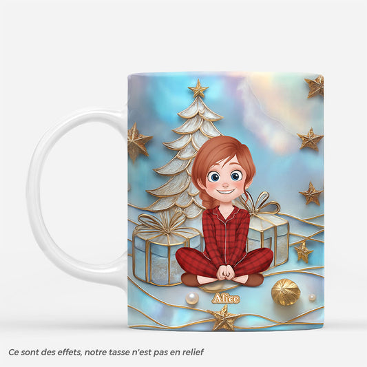 7103MFR1 effet dimpression 3d mug de noel personnalise cadeau pour femme et homme 7103m8vna