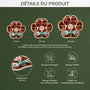7104OFR3 ornement acrylique personnalise boule de noel patte de chat 7104okv5d_2d7ac348 a0c1 4b21 8864 291af37834a2