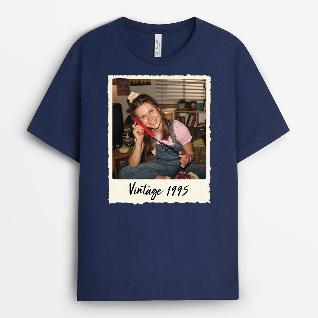 7112AFR2 t shirt personnalise photo pour femmehomme vintage 7112a6zca