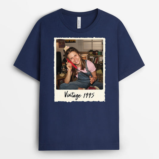 7112AFR2 t shirt personnalise photo pour femmehomme vintage 7112a6zca