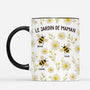 7122MFR2 effet dimpression 3d mug personnalise le jardin de mamie maman avec abeille 7122m8twa