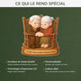 7140OFR4 effet dimpression 3d ornement noel acrylique personnalise vieillir ensemble couple toi  moi 7140otpng