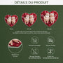 7150OFR3 effet dimpression 3d ornement acrylique personnalise cadeau de noel pour couple_ unique 7150o3pqg