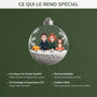 7157OFR4 effet dimpression 3d ornement acrylique personnalise boule de noel famille avec animaux 7157otq5i