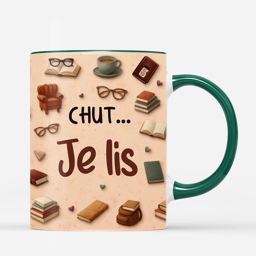 7168MFR3 effet dimpression 3d mug personnalise femmehomme fille qui adore lire les livres 7168m8vza