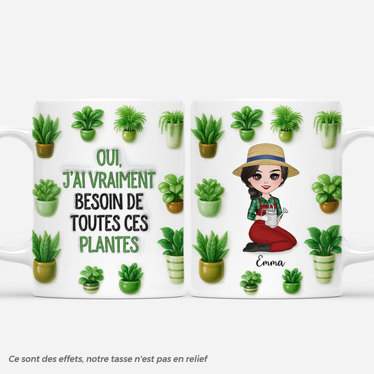7175MFR1 effet dimpression 3d mug personnalise pour femme qui aime le jardin besoin de toutes ces plantes 7175mkpwh