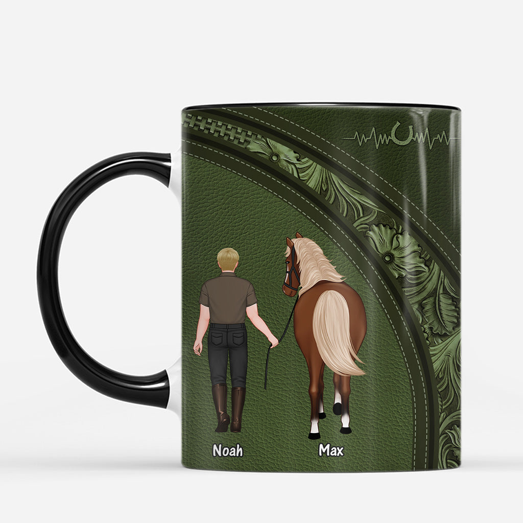 7187MFR2 effet dimpression 3d mug personnalise mon cheval et moi 7187m3zmu