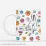 7189MFR1 effet dimpression 3d mug personnalise mamie maman et moi avec fleurs 7189m3qwa