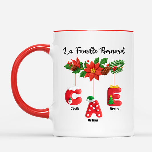 7190MFR2 mug personnalise prenom_ avec lettre notre famille 7190m6tzi