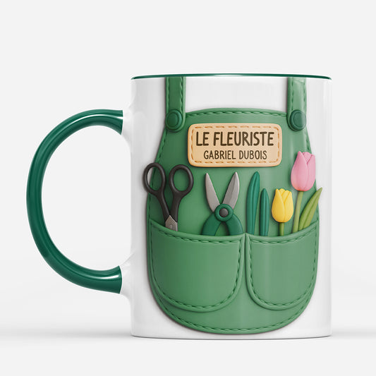 7203MFR2 effet dimpression 3d mug personnalise pour femmehomme cadeau fleuriste 7203m6qna