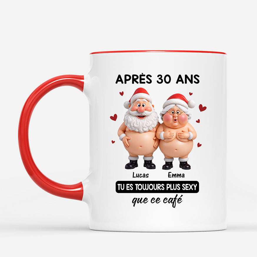 7210MFR2 mug personnalise couple de noel tu es toujours plus sexy 7210m6v5g