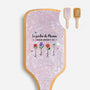 7211AFR1 jardin de mamie maman brosse a cheveux personnalisee en acetate imprimee uv 7211aq6q5a