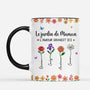 7211MFR2 mug personnalise amour dans le jardin de mamie maman 7211m6t5a