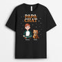 7216AFR1 t shirt personnalise de noel maman chat biscuit 7216atyzd