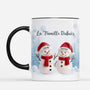 7229MFR2 effet dimpression 3d mug de noel personnalise notre famille bonhomme de neige 7229m3qai