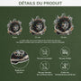 7230OFR3 effet dimpression 3d ornement acrylique personnalise pour femmehomme sapin de noel pneu 7230okvcb