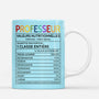 7232MFR3 effet dimpression 3d mug personnalise valeur nutritionnelle de professeur 7232mttca