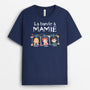 7253AFR2 t shirt personnalise la bande a papy mamie de noel 7253akt5b